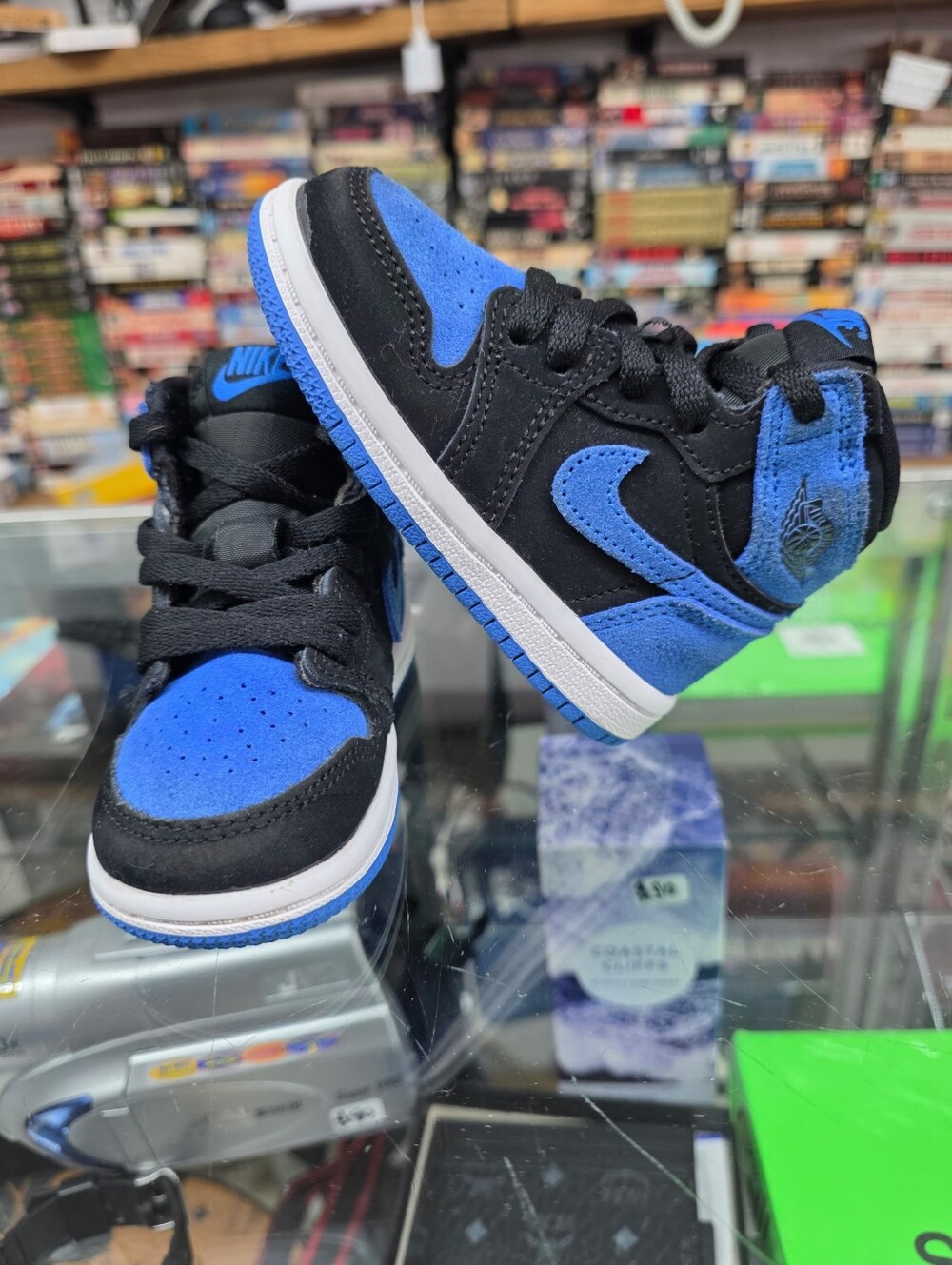 Nike Air Jordan 1 Retro High OG Royal Reimagined Blue Black TD Size 5C
